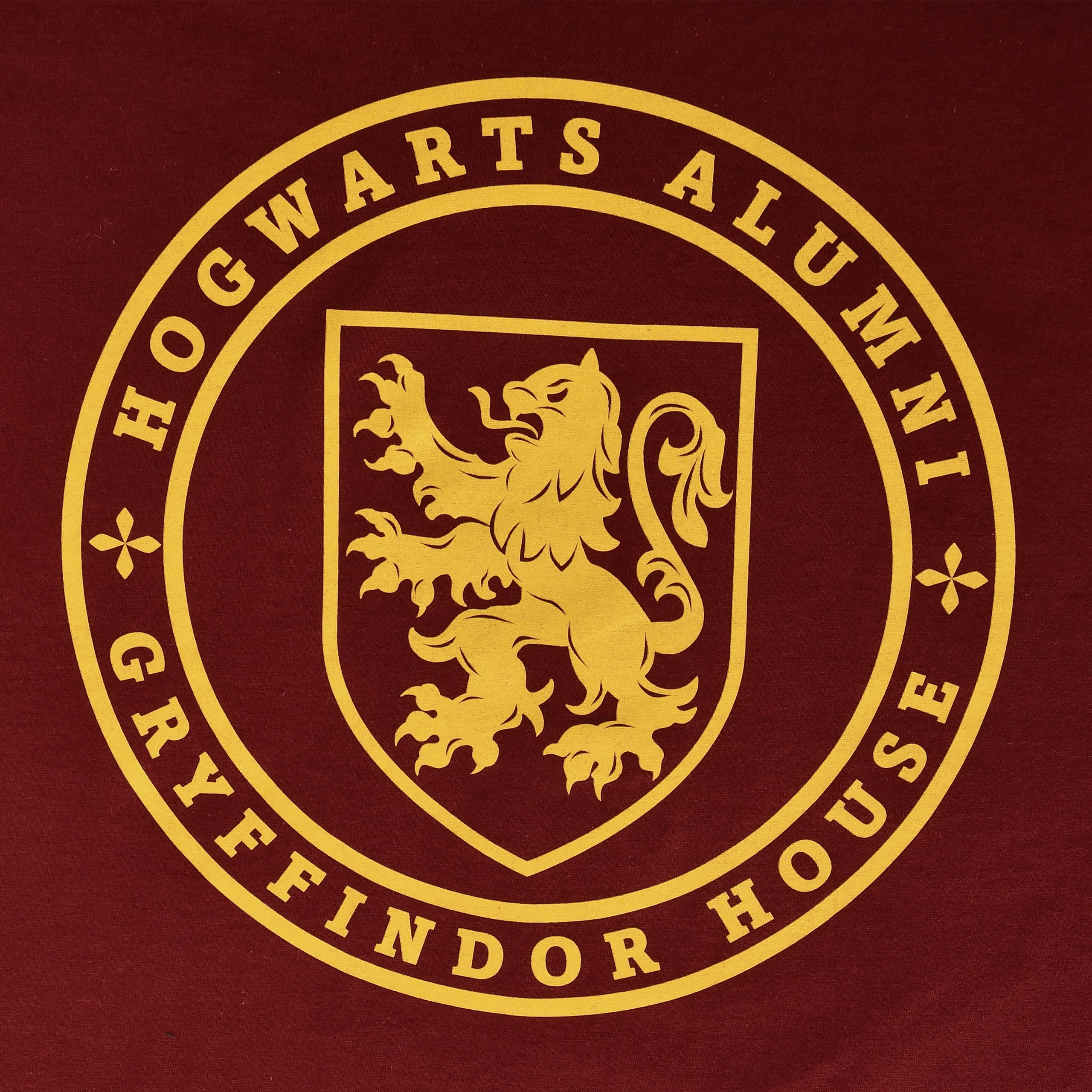 Image produit T-shirt rouge Gryffindor Hogwarts Alumni - Harry Potter