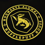 Image produit T-shirt noir Hufflepuff Hogwarts Alumni - Harry Potter