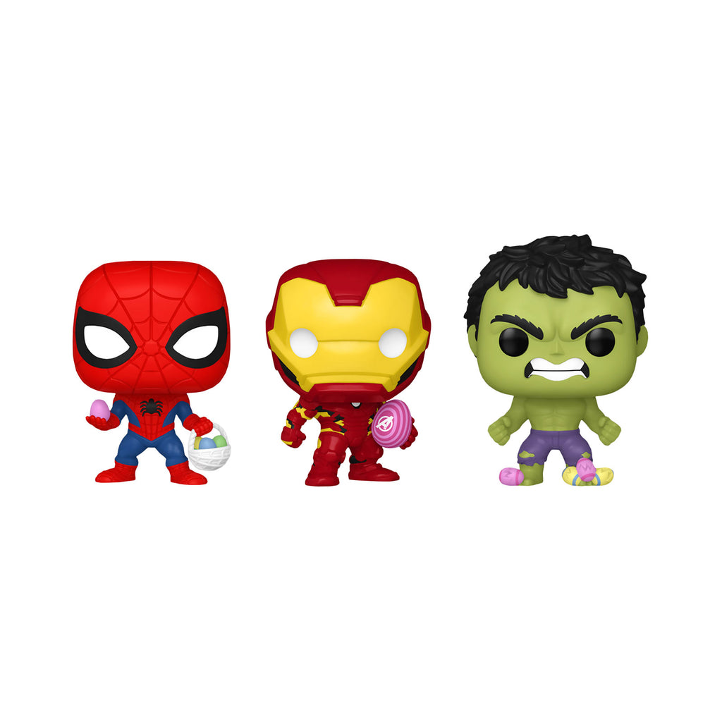 Image produit Marvel Funko Pocket Pop Set de 3 figurines Edition de Pâques
