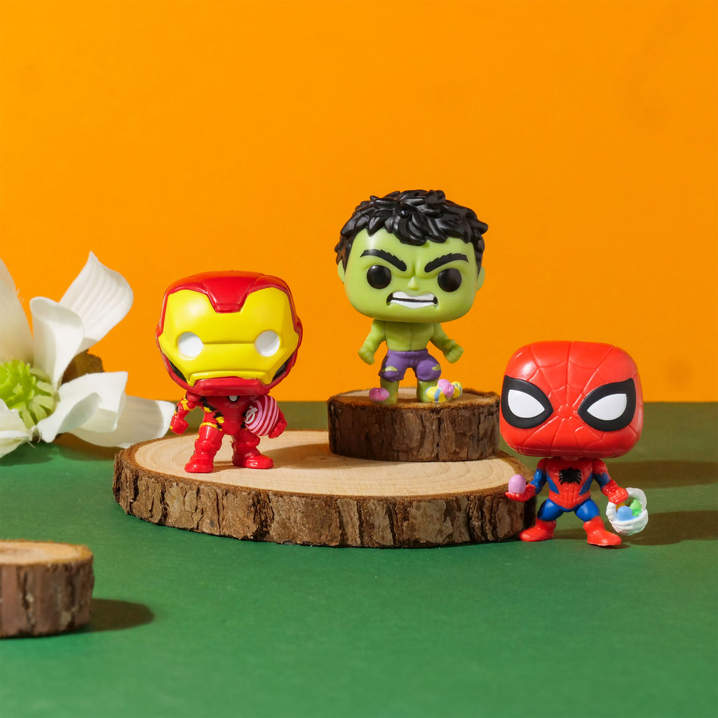 Image produit Marvel Funko Pocket Pop Set de 3 figurines Edition de Pâques