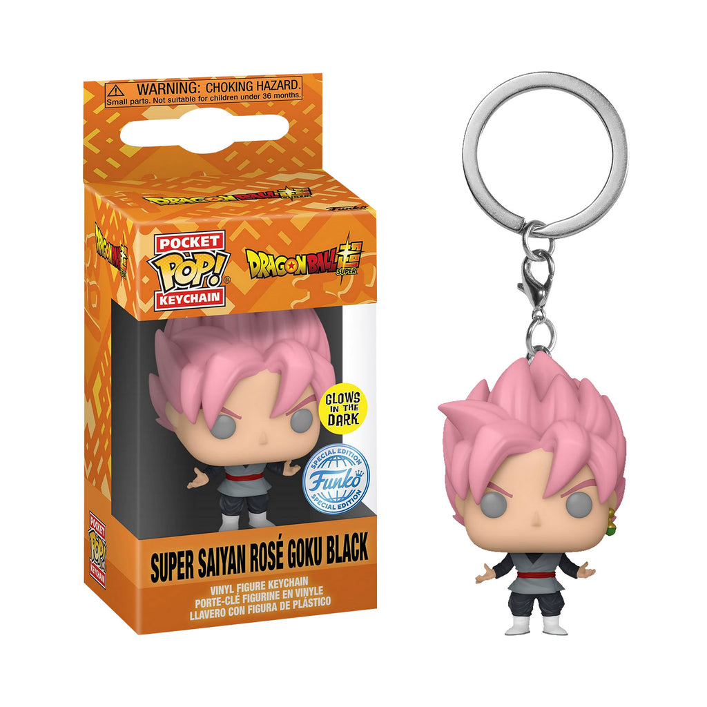 Image produit Dragon Ball Super - Super Saiyan Rosé Goku Black Funko Pop Porte-clés