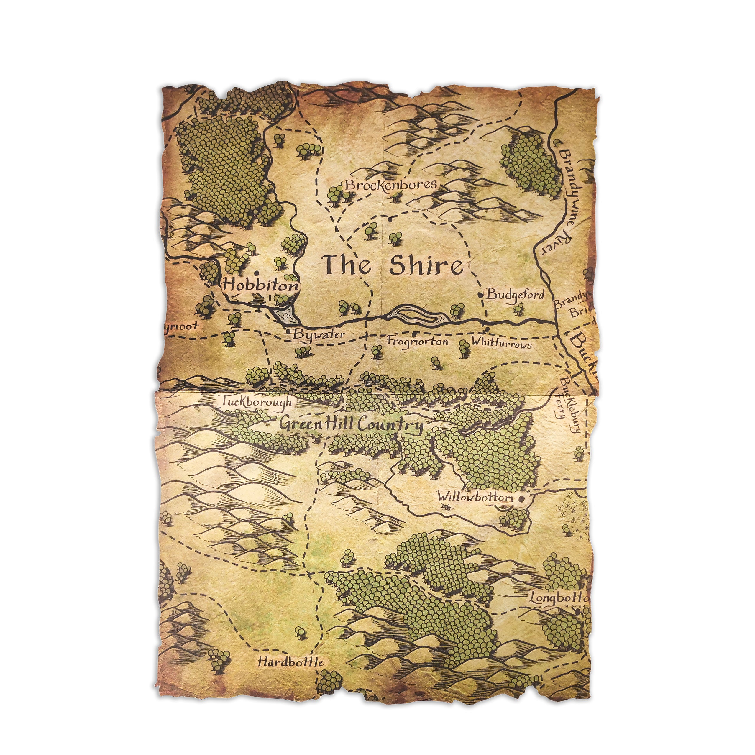 Image produit Seigneur des Anneaux Tapis de Jeu Terre du Milieu - Magic The Gathering
