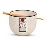 Image produit Demon Slayer - Bol de Ramen Symbole Tanjiro avec baguettes