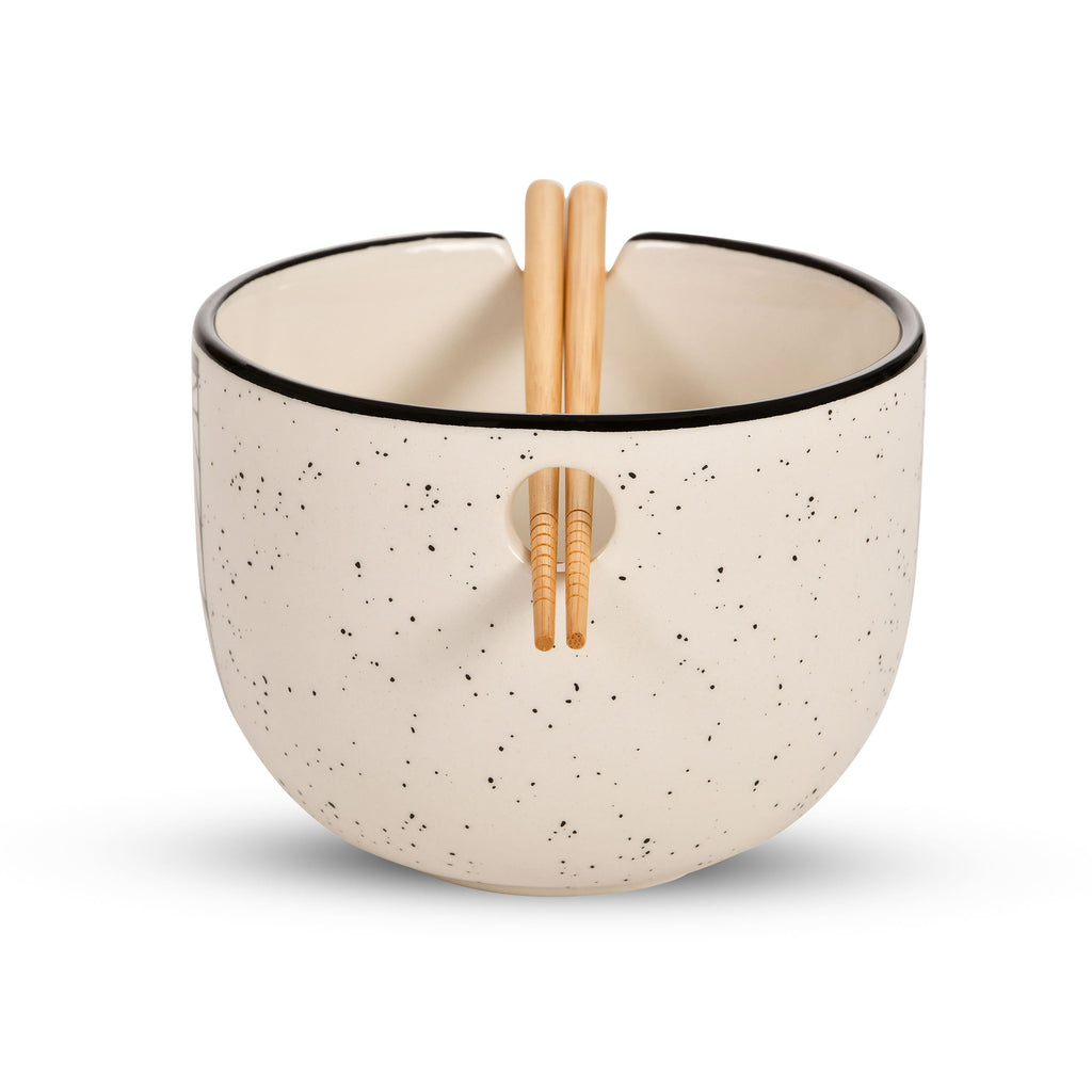 Image produit Demon Slayer - Bol de Ramen Symbole Tanjiro avec baguettes