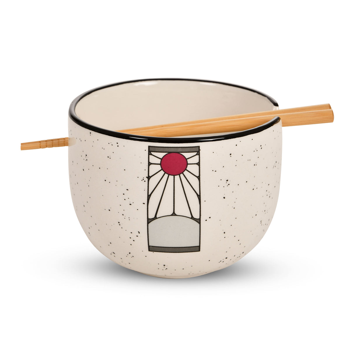 Image produit Demon Slayer - Bol de Ramen Symbole Tanjiro avec baguettes