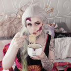 Image produit Demon Slayer - Bol de Ramen Symbole Tanjiro avec baguettes
