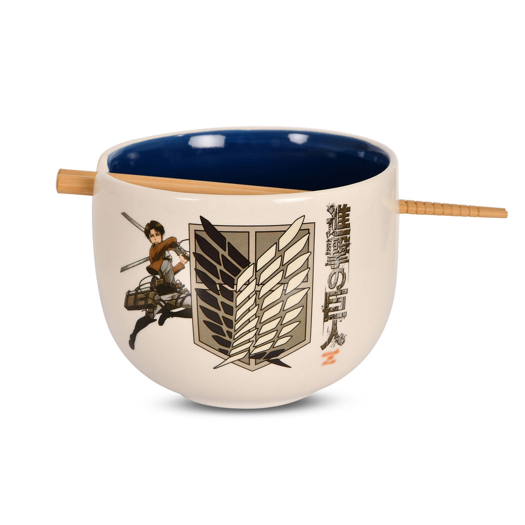 Product image Attack on Titan - Survey Corps Ramen Bowl with Chopsticks