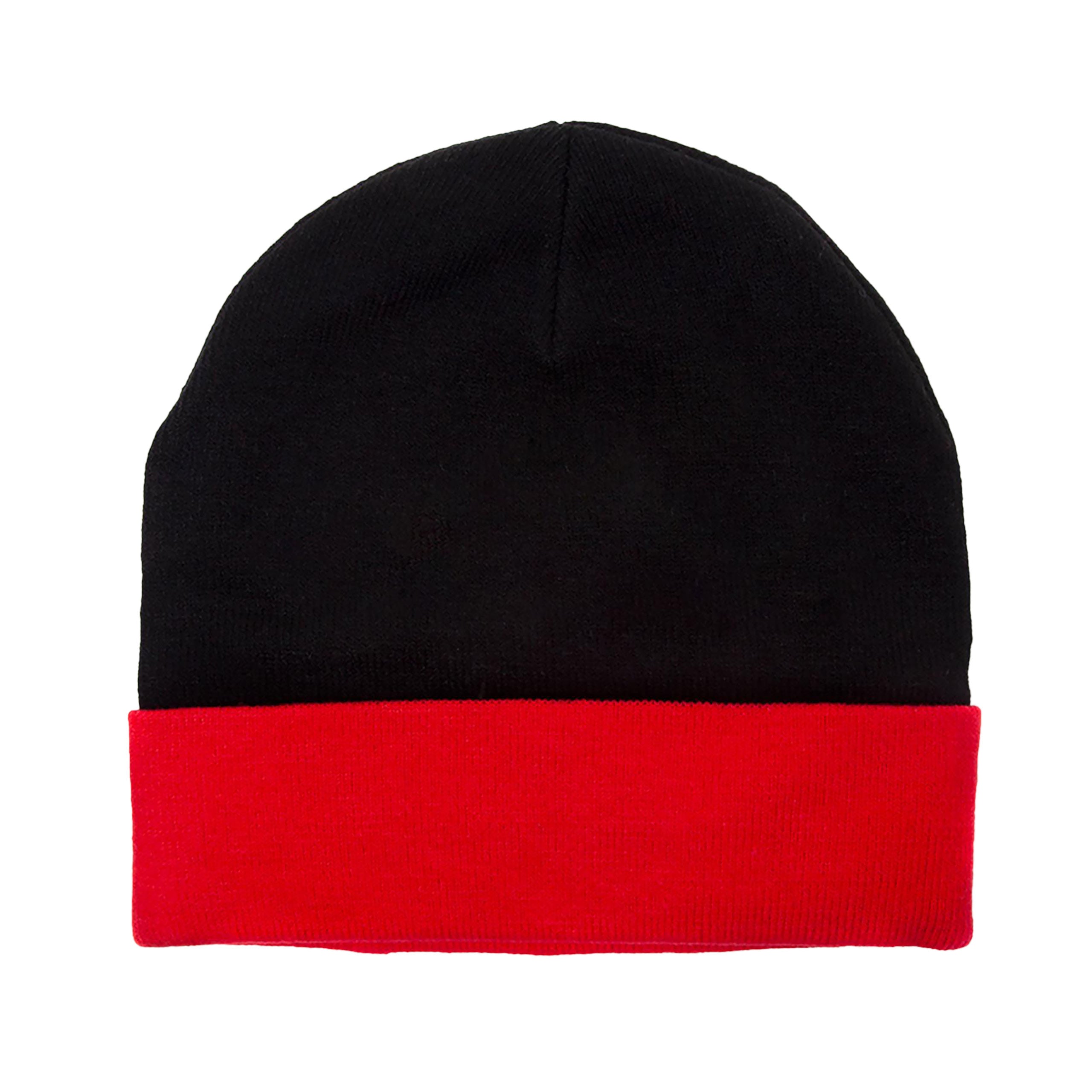 Image produit Super Mario - Bonnet japonais noir-rouge