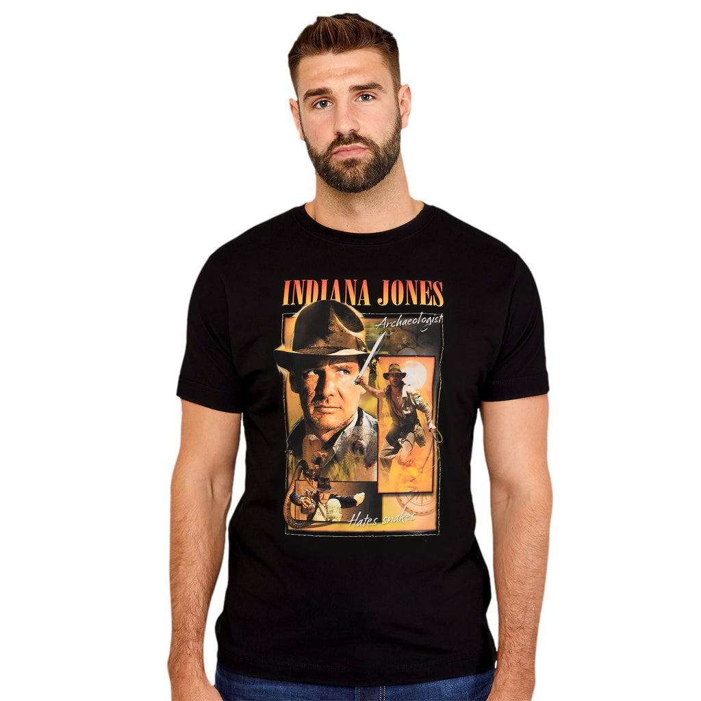 Image produit Indiana Jones - T-shirt Hommage Noir