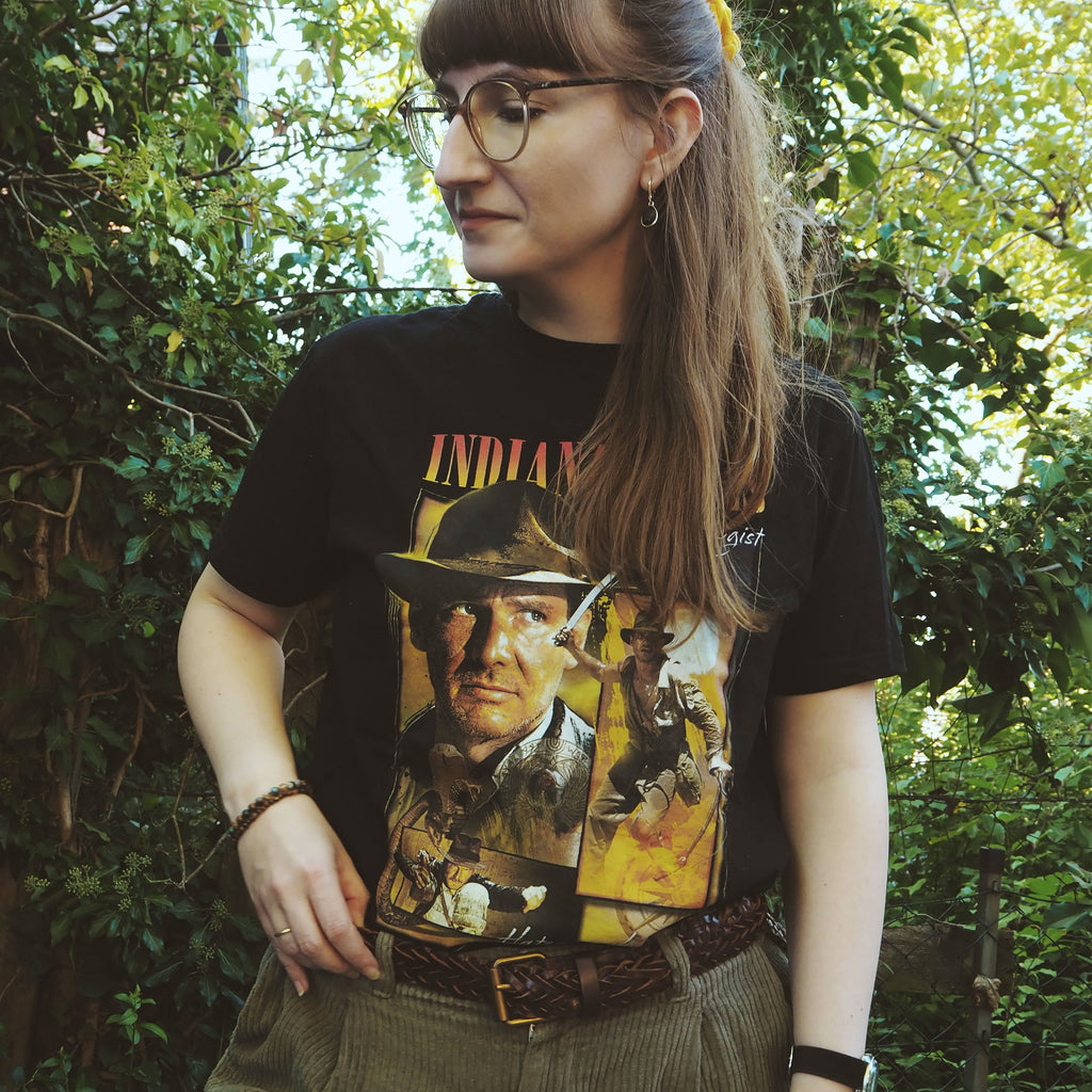 Image produit Indiana Jones - T-shirt Hommage Noir