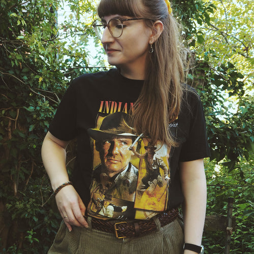 Image produit Indiana Jones - T-shirt Hommage Noir