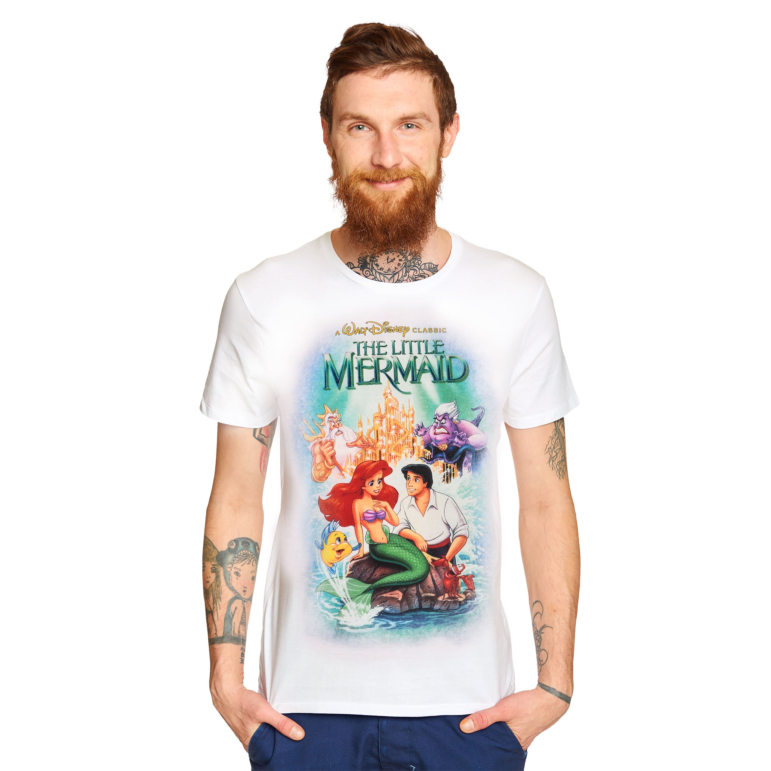 Image produit Ariel - T-shirt poster classique blanc