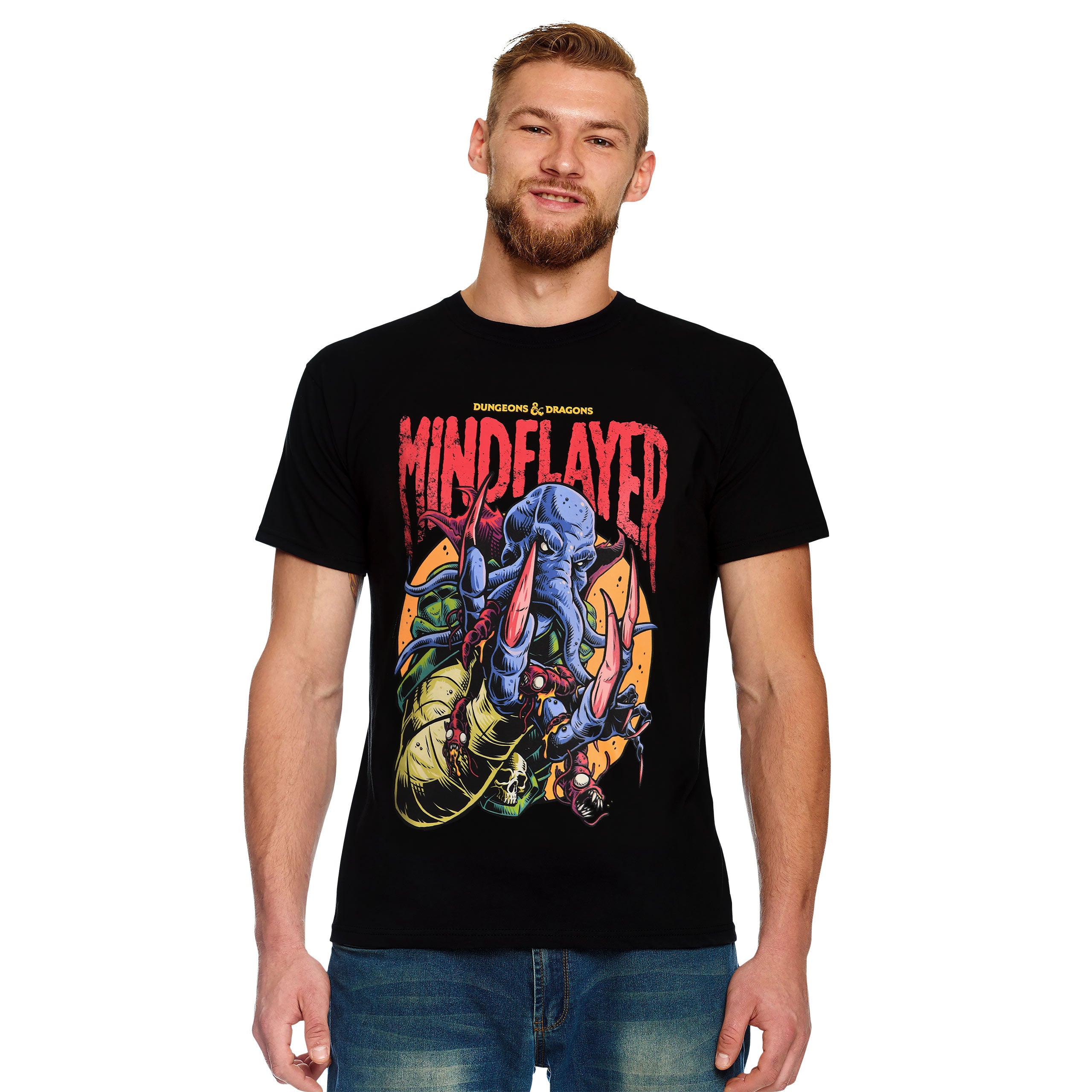Image produit Dungeons & Dragons - T-shirt Mindflayer noir