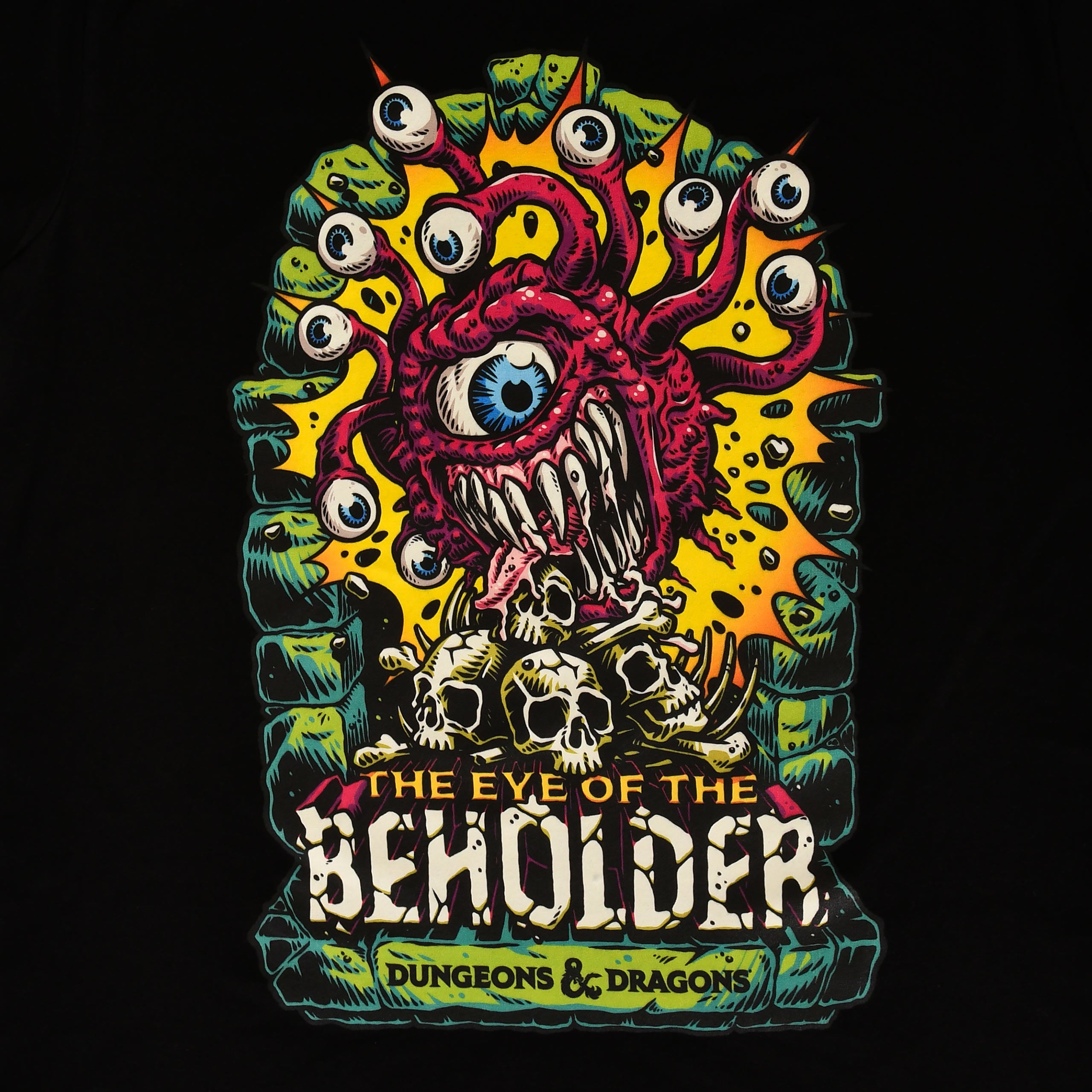 Image produit Dungeons & Dragons - T-Shirt Beholder noir