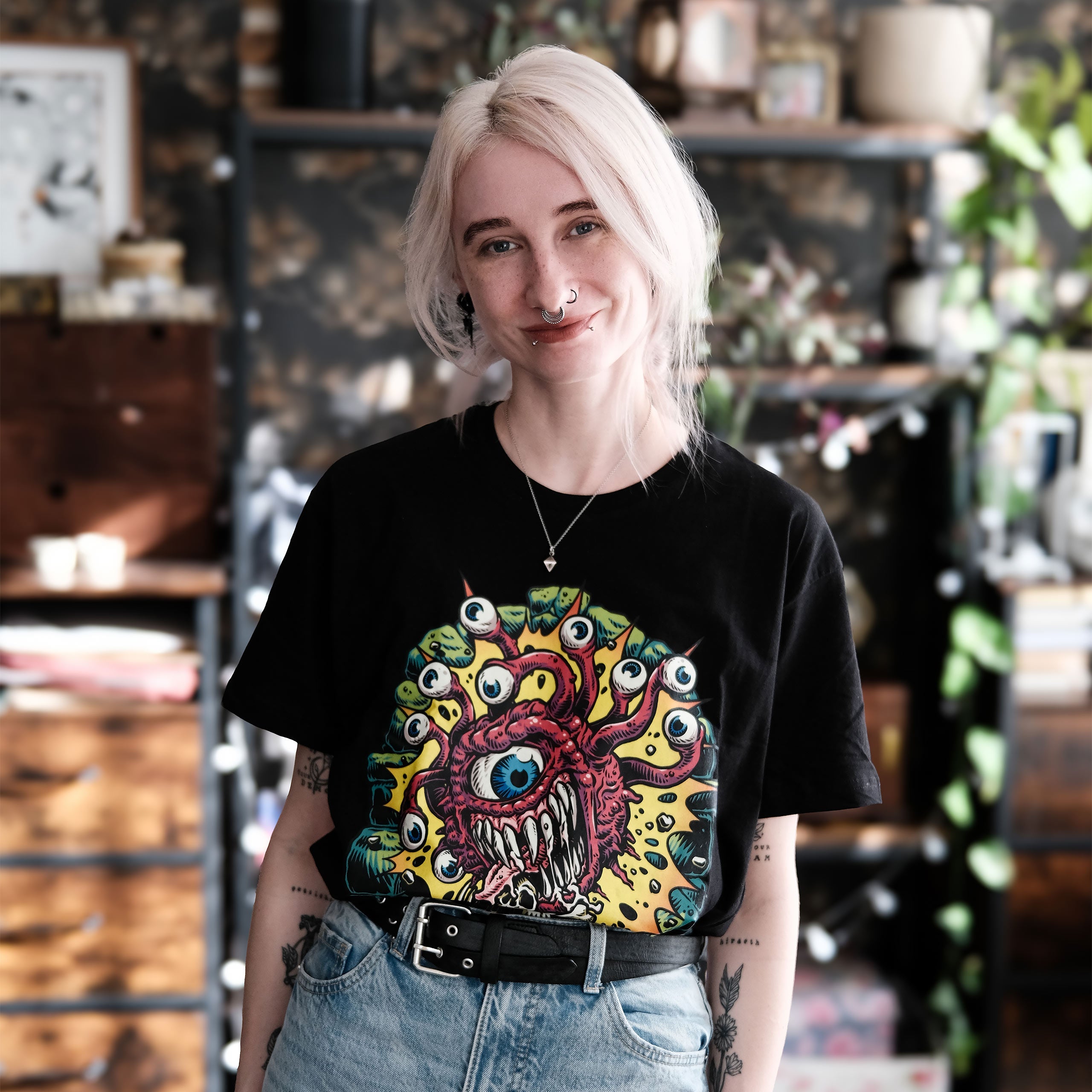 Image produit Dungeons & Dragons - T-Shirt Beholder noir