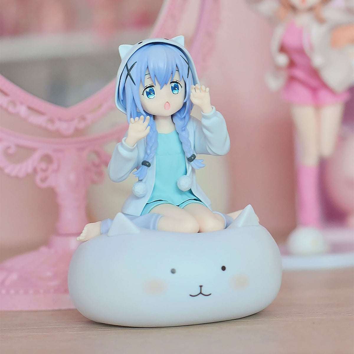 Image produit Est-ce que la commande est un lapin - BLOOM Chino Rabbit House Tea Party Figurine