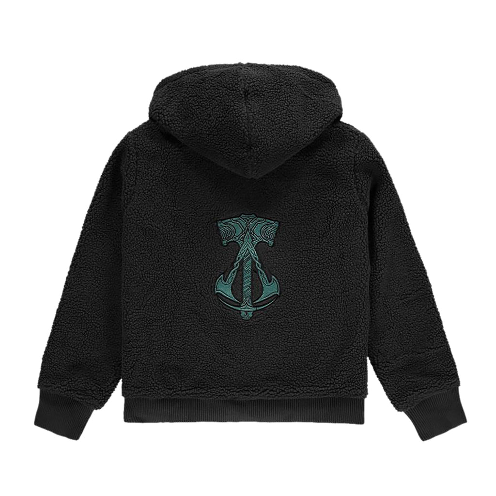 Image produit Assassins Creed - Valhalla Teddy Sweat à capuche noir