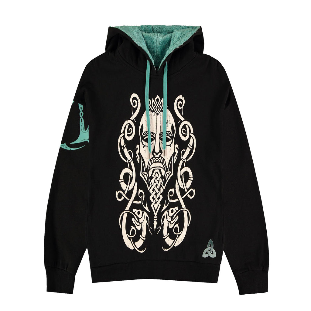Image produit Assassins Creed - Valhalla Masque Hoodie noir