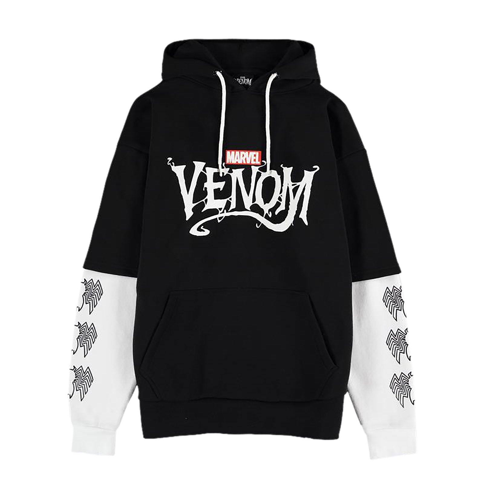 Image produit Venom - Sweat à capuche Logo noir-blanc