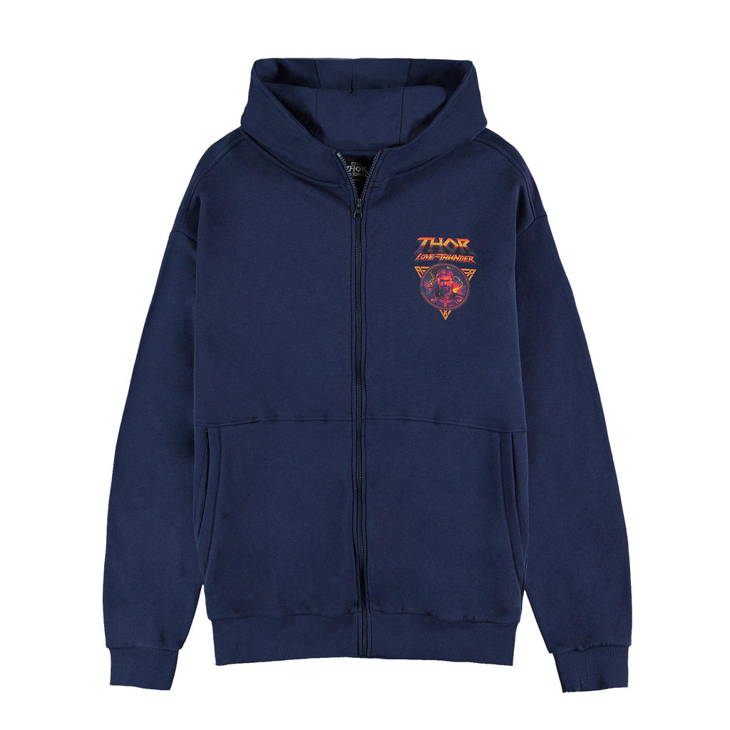 Image produit Thor : Love and Thunder - Sweat à capuche logo bleu