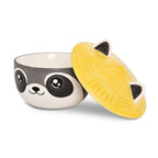 Image produit Bol Kawaii Raton Laveur avec Couvercle pour Fans d'Anime