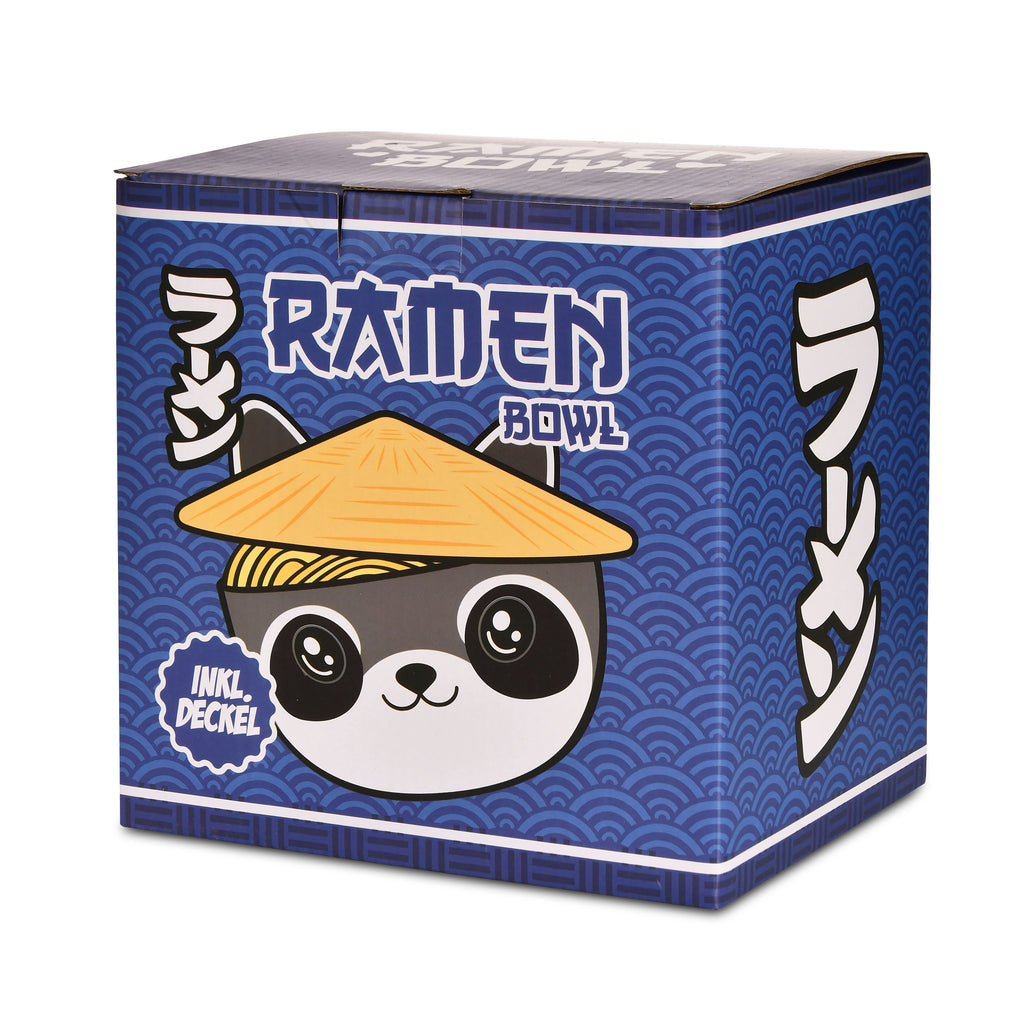 Image produit Bol Kawaii Raton Laveur avec Couvercle pour Fans d'Anime