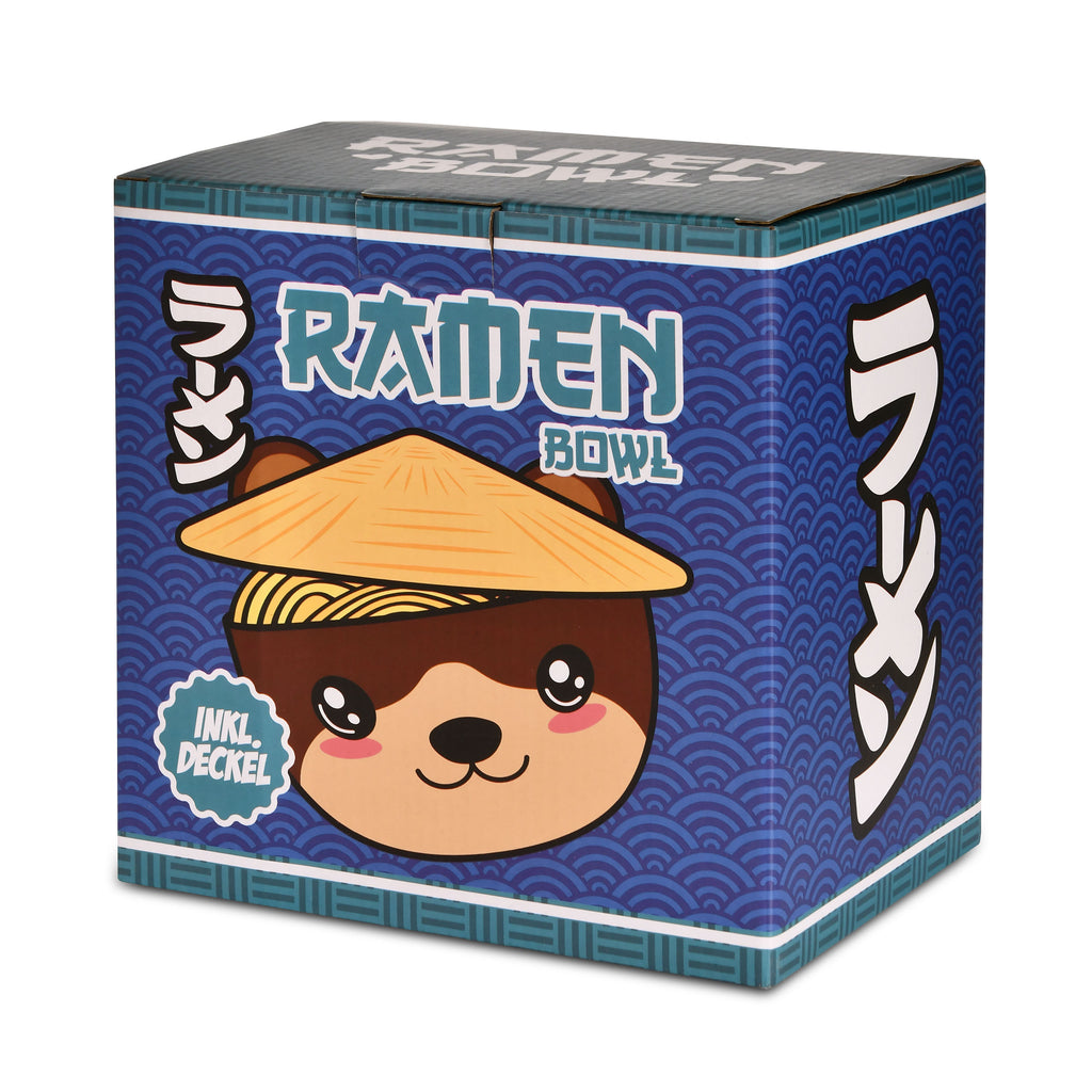 Image produit Bol Kawaii Loutre avec couvercle pour fans d'Anime