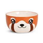 Image produit Bol Kawaii Panda Rouge avec Couvercle pour les Fans d'Anime