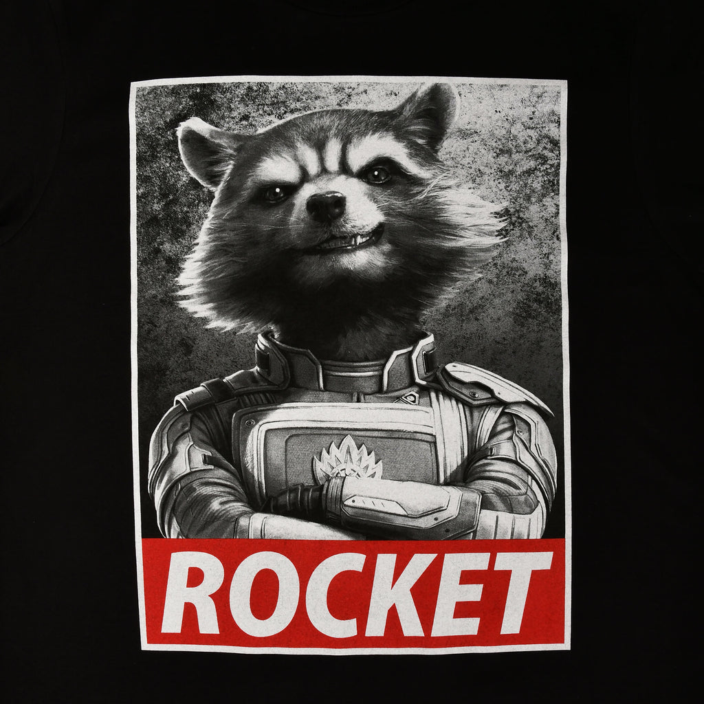 Image produit T-shirt Rocket Raccoon noir - Marvel
