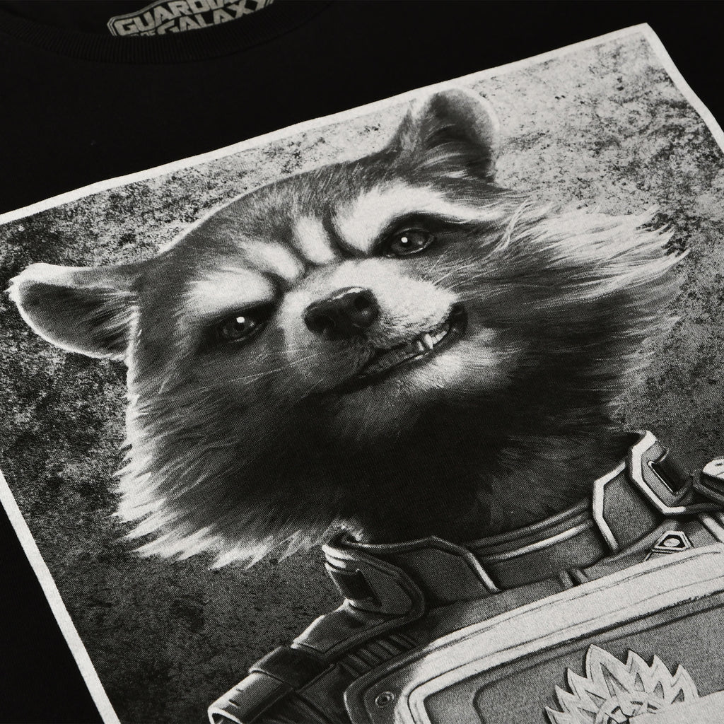 Image produit T-shirt Rocket Raccoon noir - Marvel