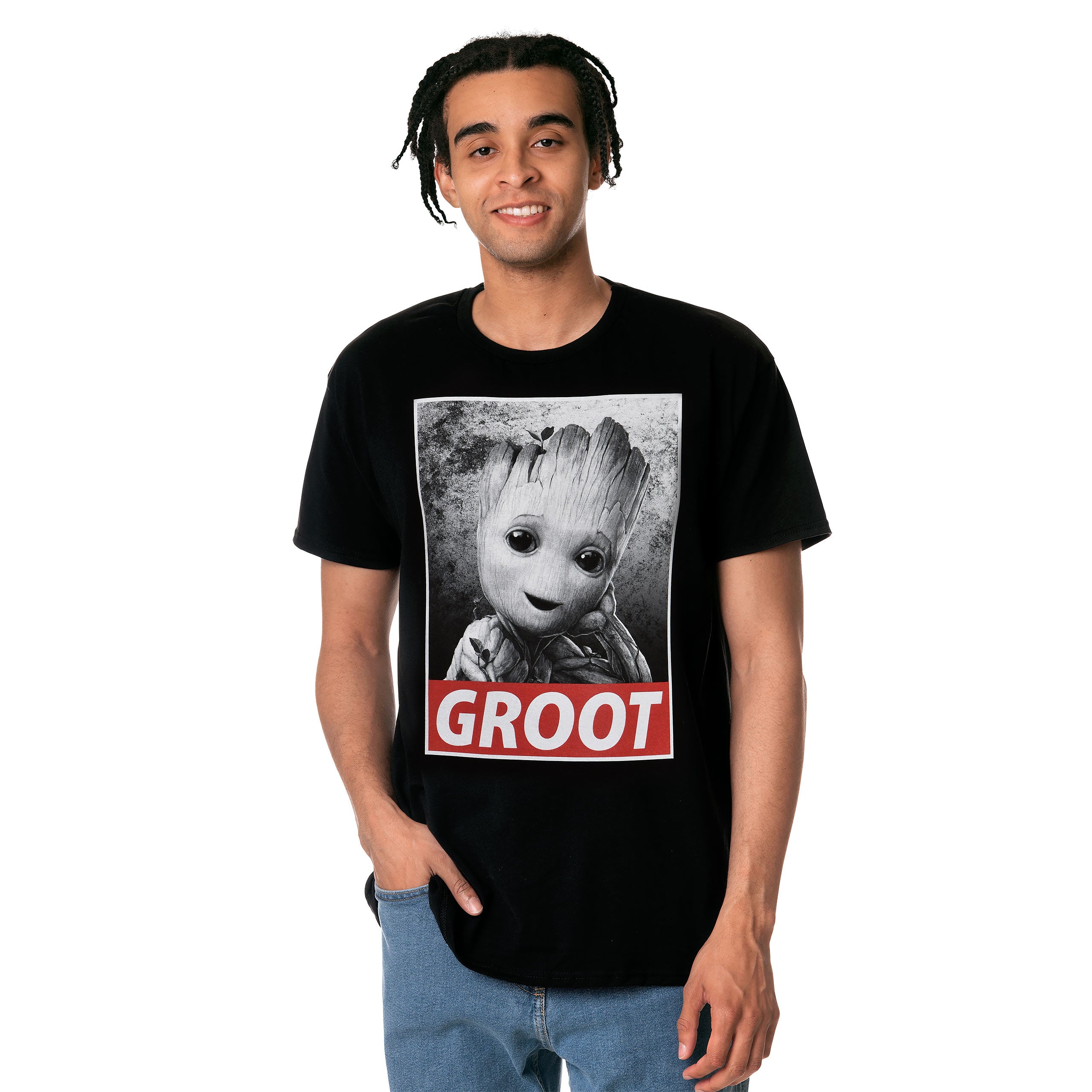 Image produit T-shirt Baby Groot noir - Marvel