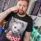 Image produit T-shirt Baby Groot noir - Marvel