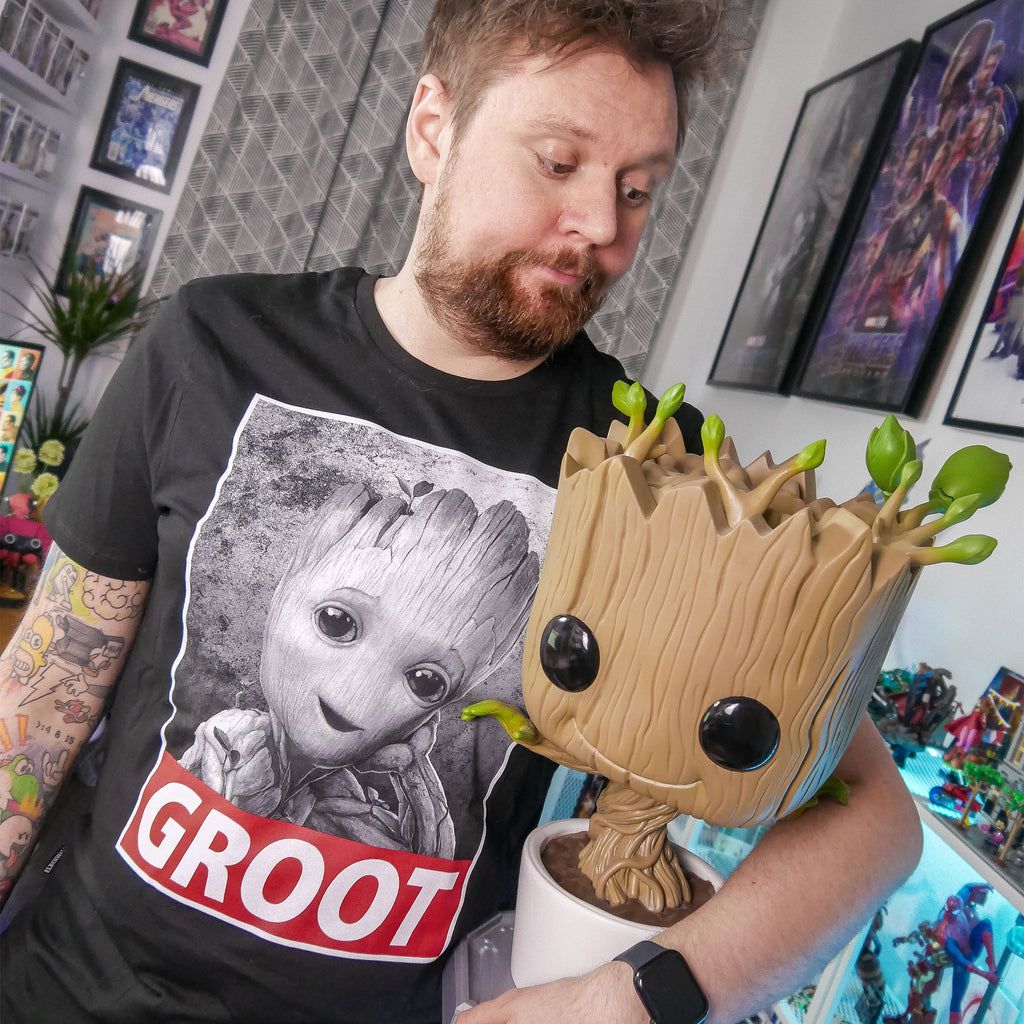 Image produit T-shirt Baby Groot noir - Marvel