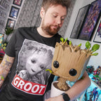 Image produit T-shirt Baby Groot noir - Marvel