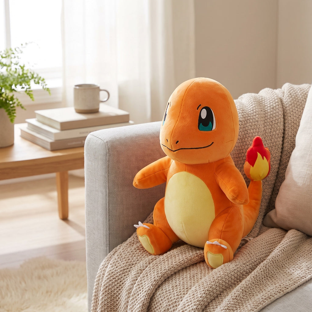 Image produit Figurine en peluche Salamèche - Pokemon