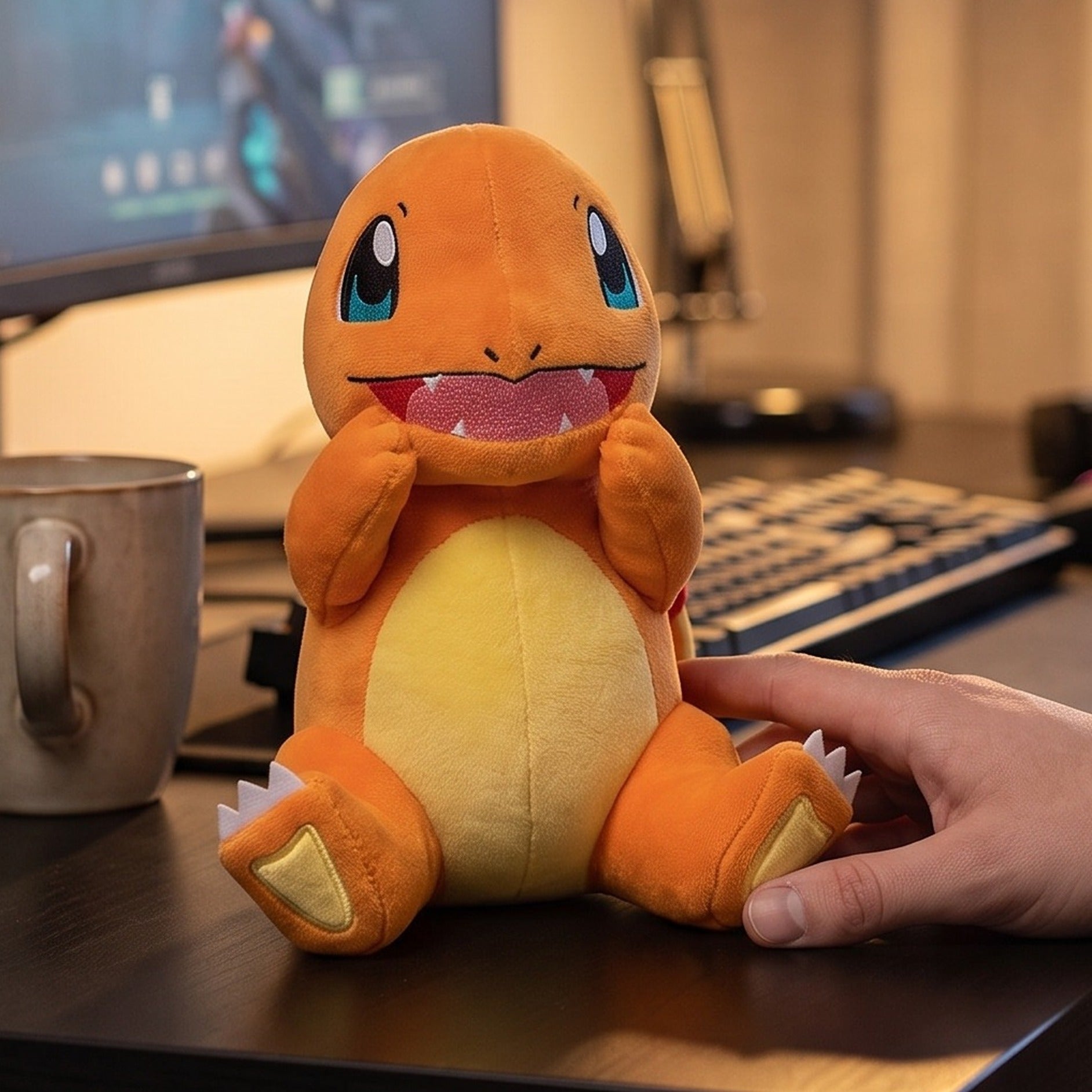 Image produit Figurine en peluche Salamèche - Pokemon