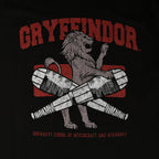 Image produit T-shirt de collège de Quidditch Gryffondor noir - Harry Potter