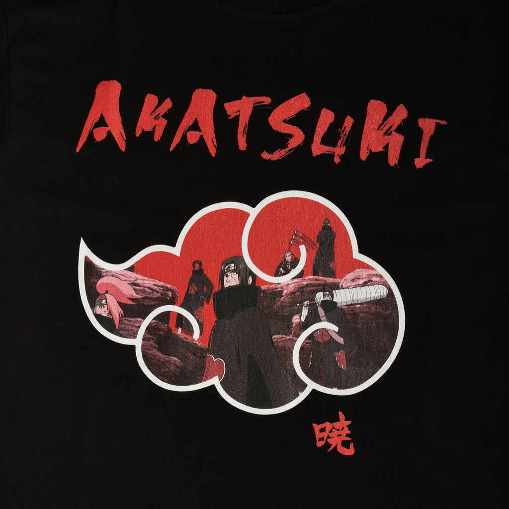 Image produit T-shirt Akatsuki noir - Naruto Shippuden