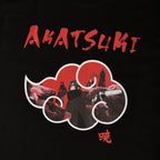 Image produit T-shirt Akatsuki noir - Naruto Shippuden