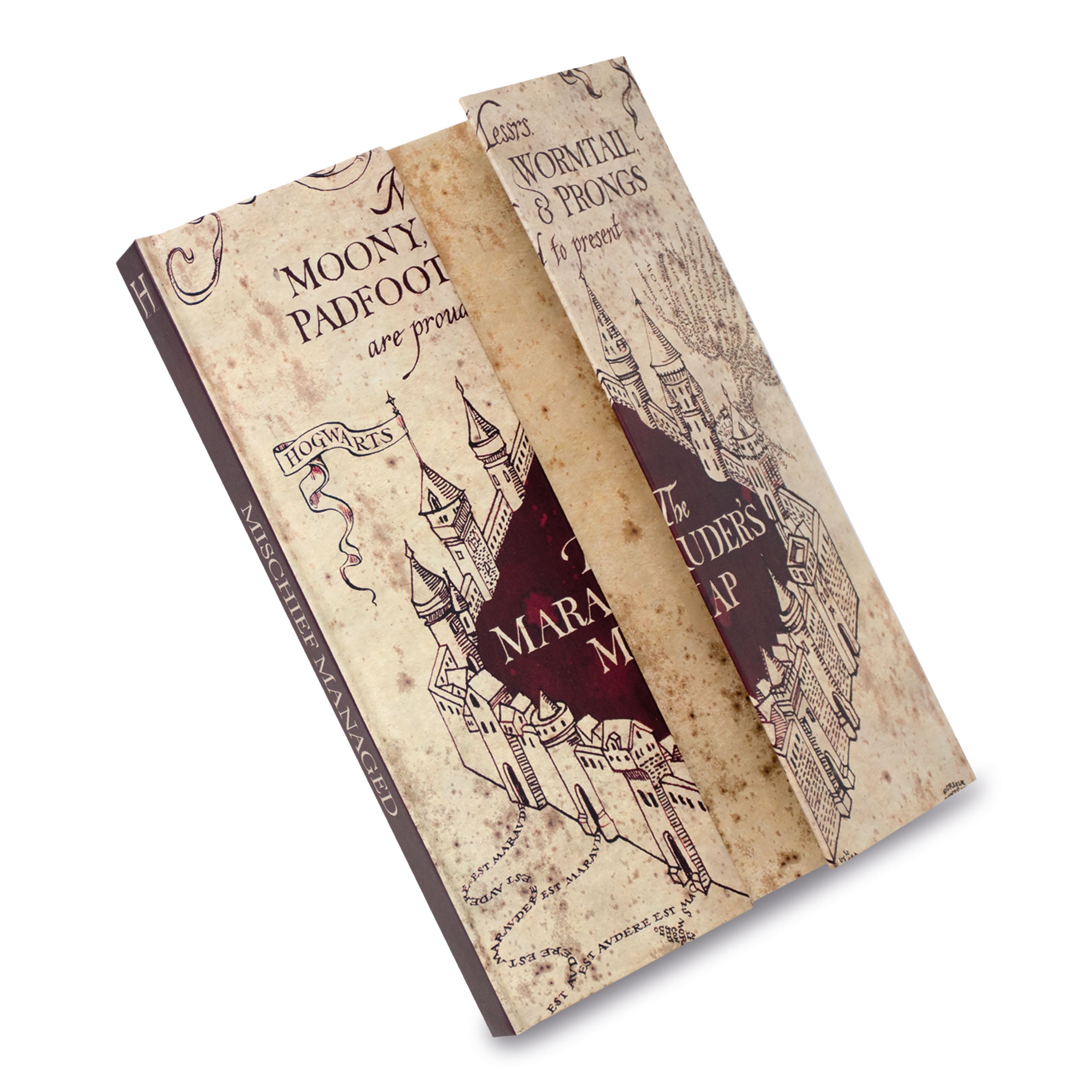 Image produit Harry Potter - Carnet Carte du Maraudeur A5
