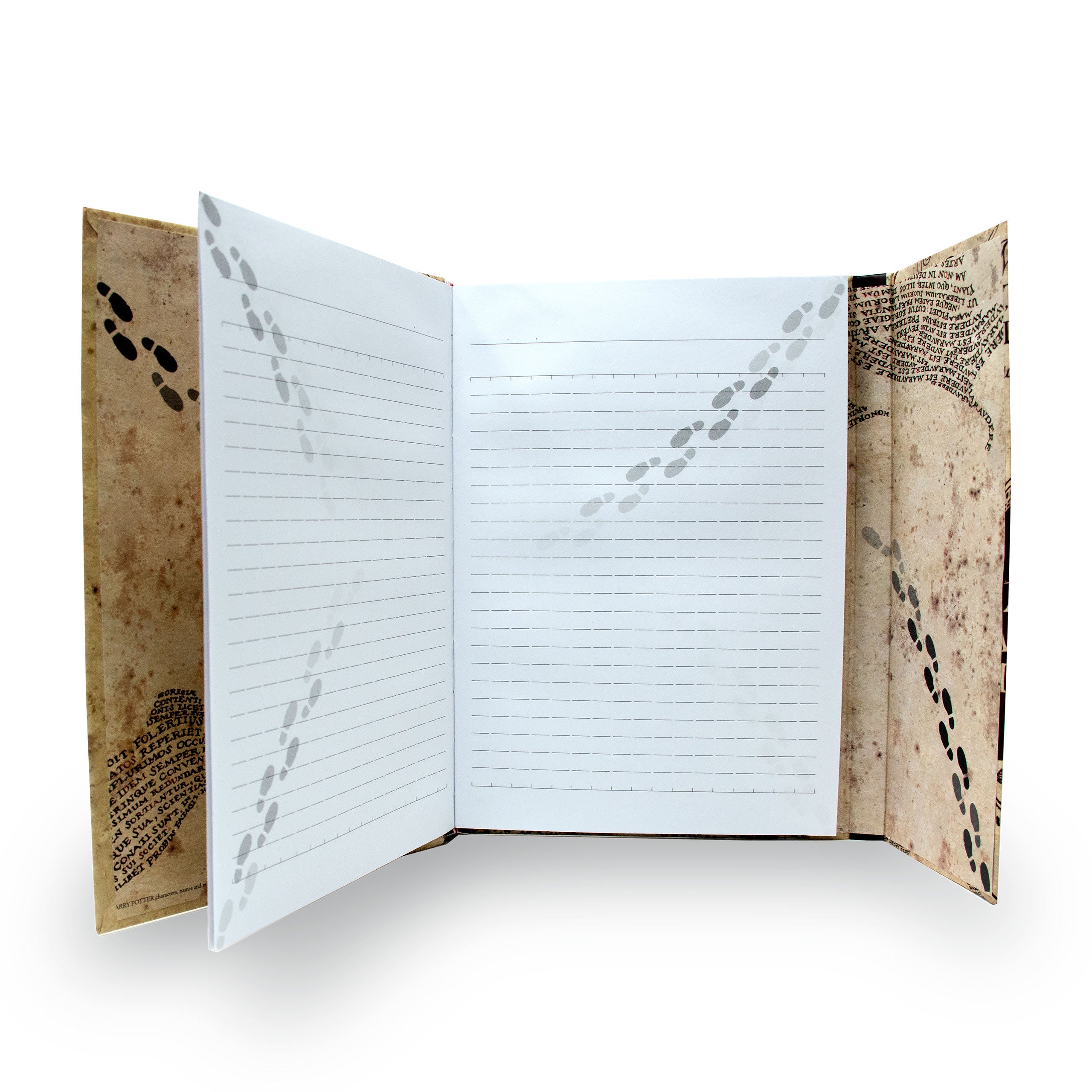 Image produit Harry Potter - Carnet Carte du Maraudeur A5
