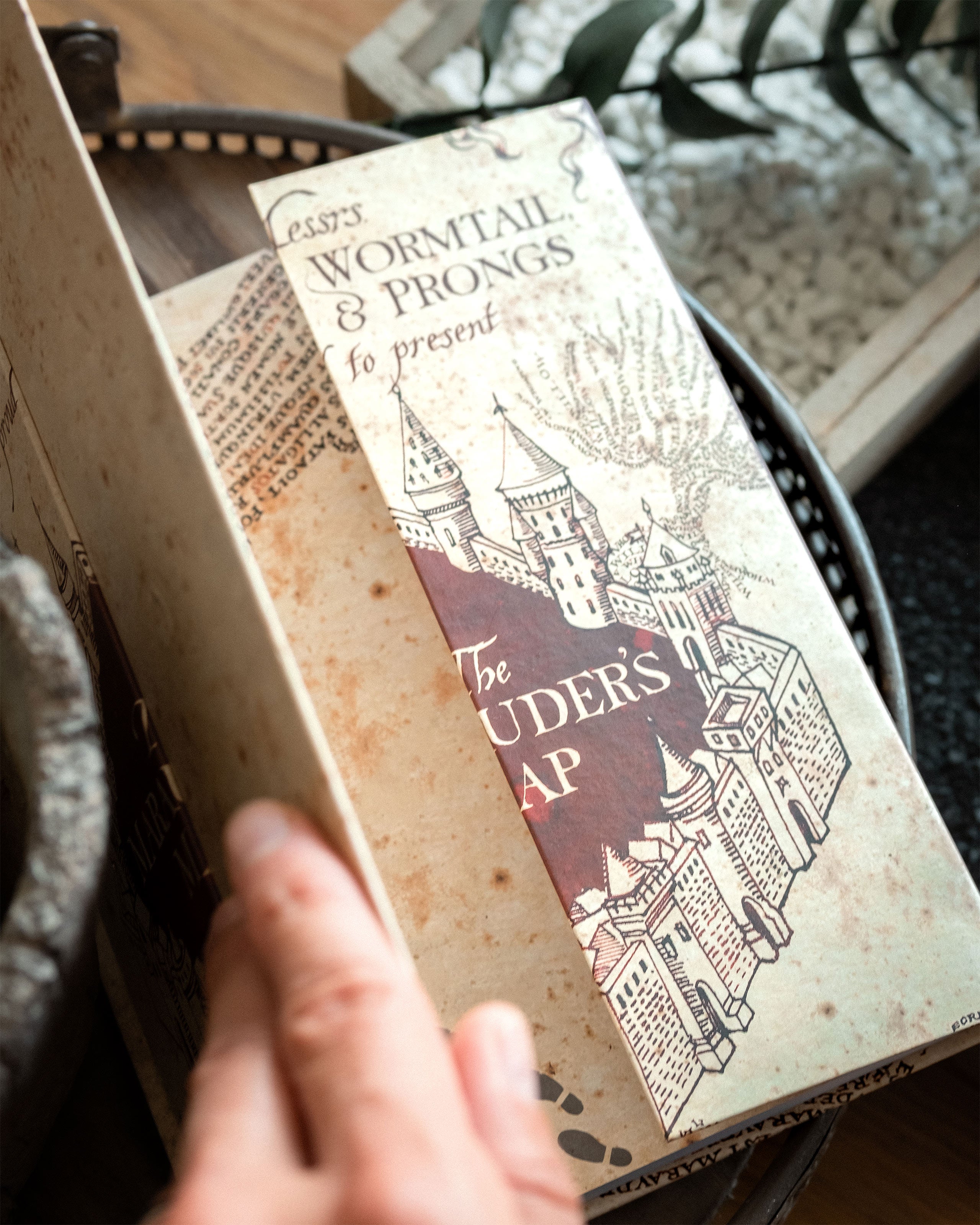 Image produit Harry Potter - Carnet Carte du Maraudeur A5