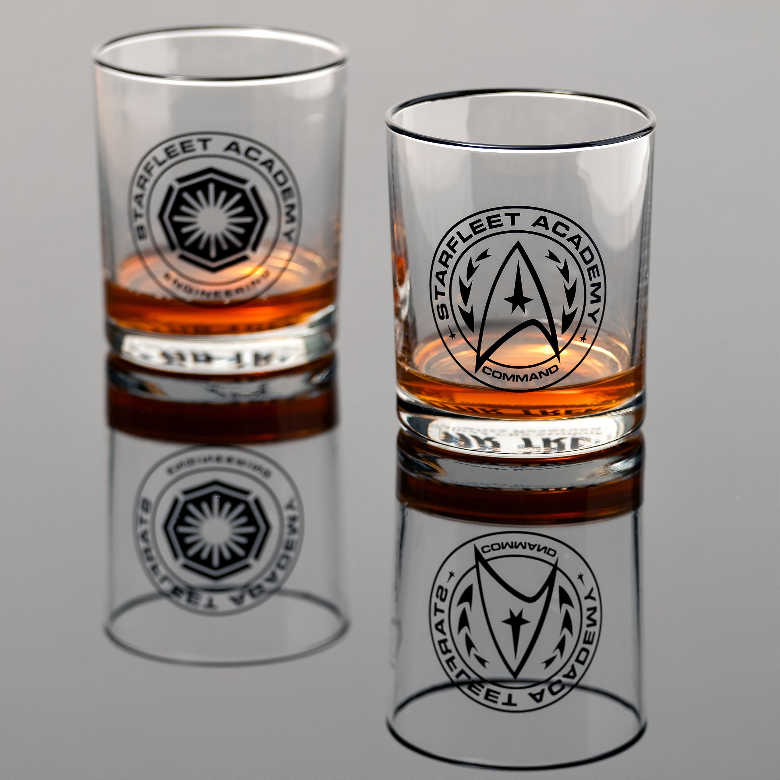 Image produit Ensemble de 4 verres de l'Académie Starfleet - Star Trek