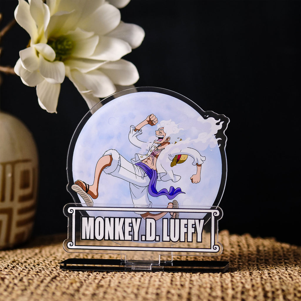 Image produit One Piece: Gear 5 - Figurine en acrylique de Monkey D. Luffy en course