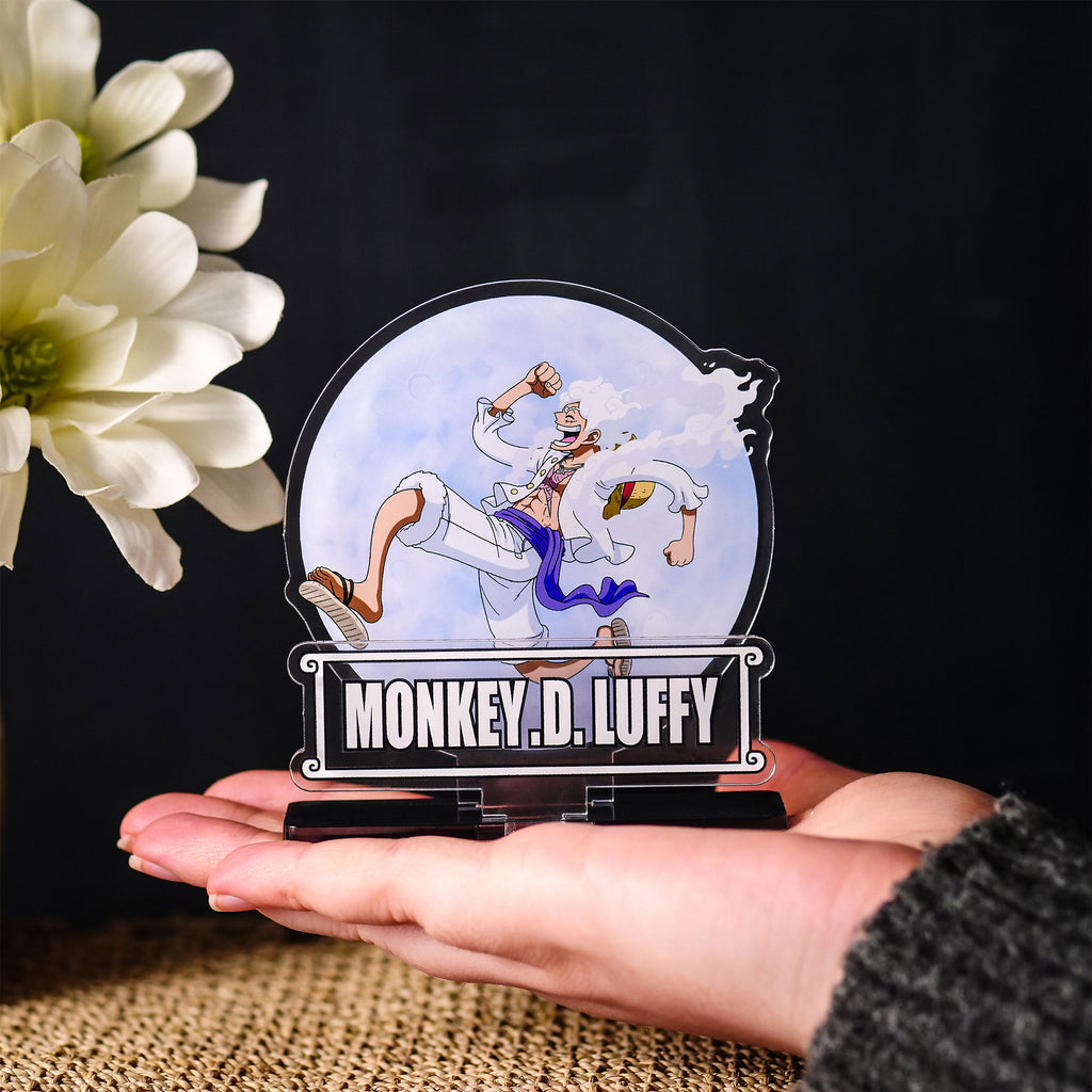Image produit One Piece: Gear 5 - Figurine en acrylique de Monkey D. Luffy en course