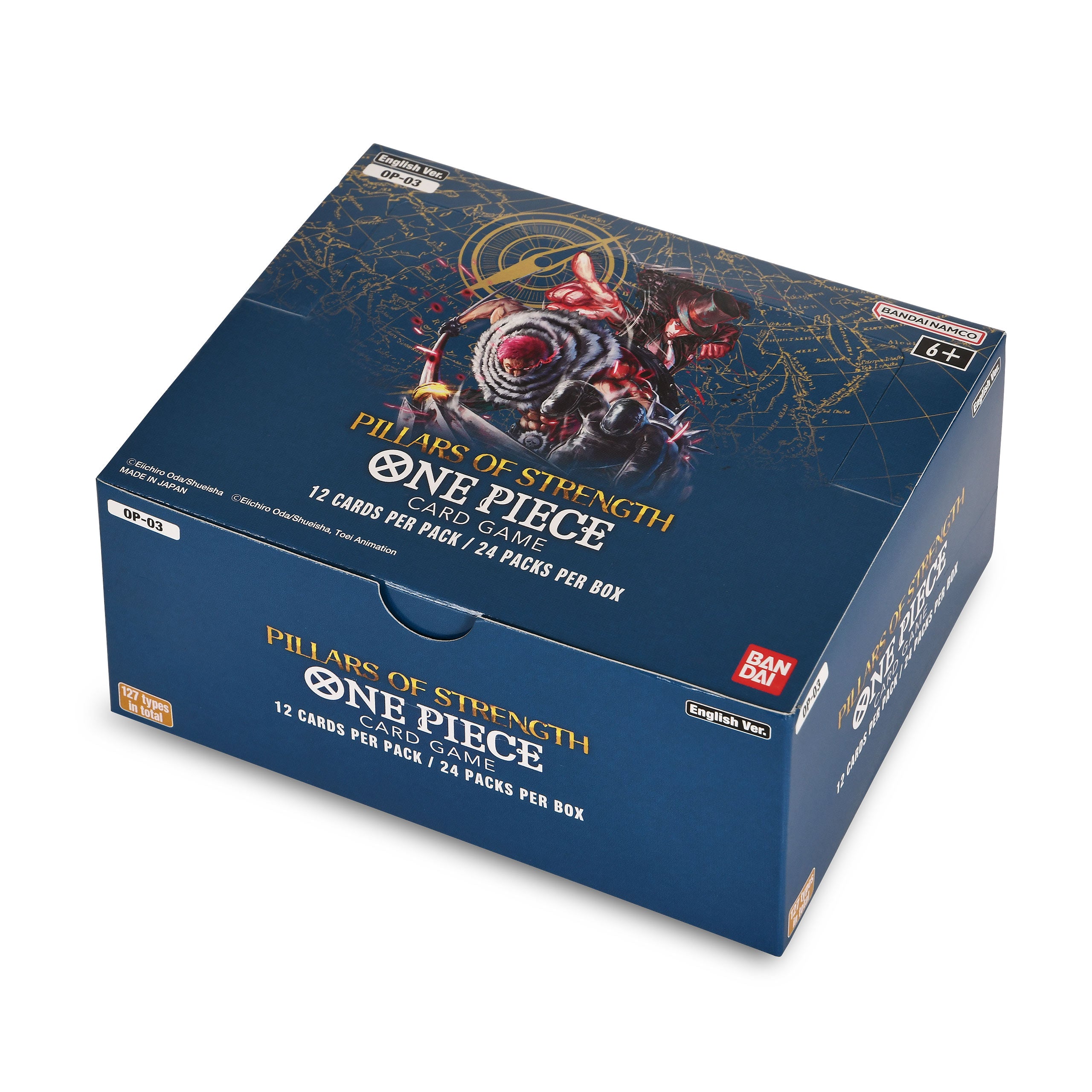 Image produit One Piece Card Game - Pillars of Strength Booster Box Version anglaise