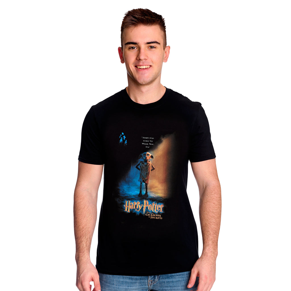 Image produit Harry Potter - T-shirt Poster Dobby noir