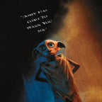 Image produit Harry Potter - T-shirt Poster Dobby noir