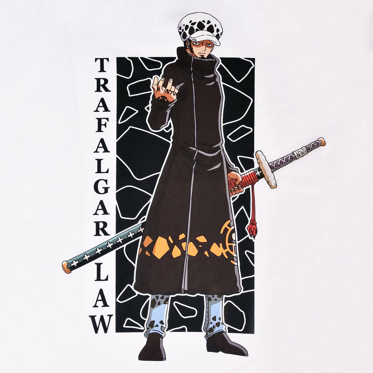 Image produit One Piece - T-shirt Trafalgar Law blanc