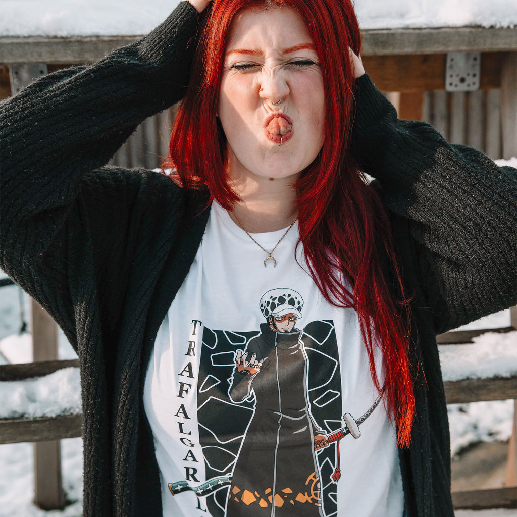 Image produit One Piece - T-shirt Trafalgar Law blanc